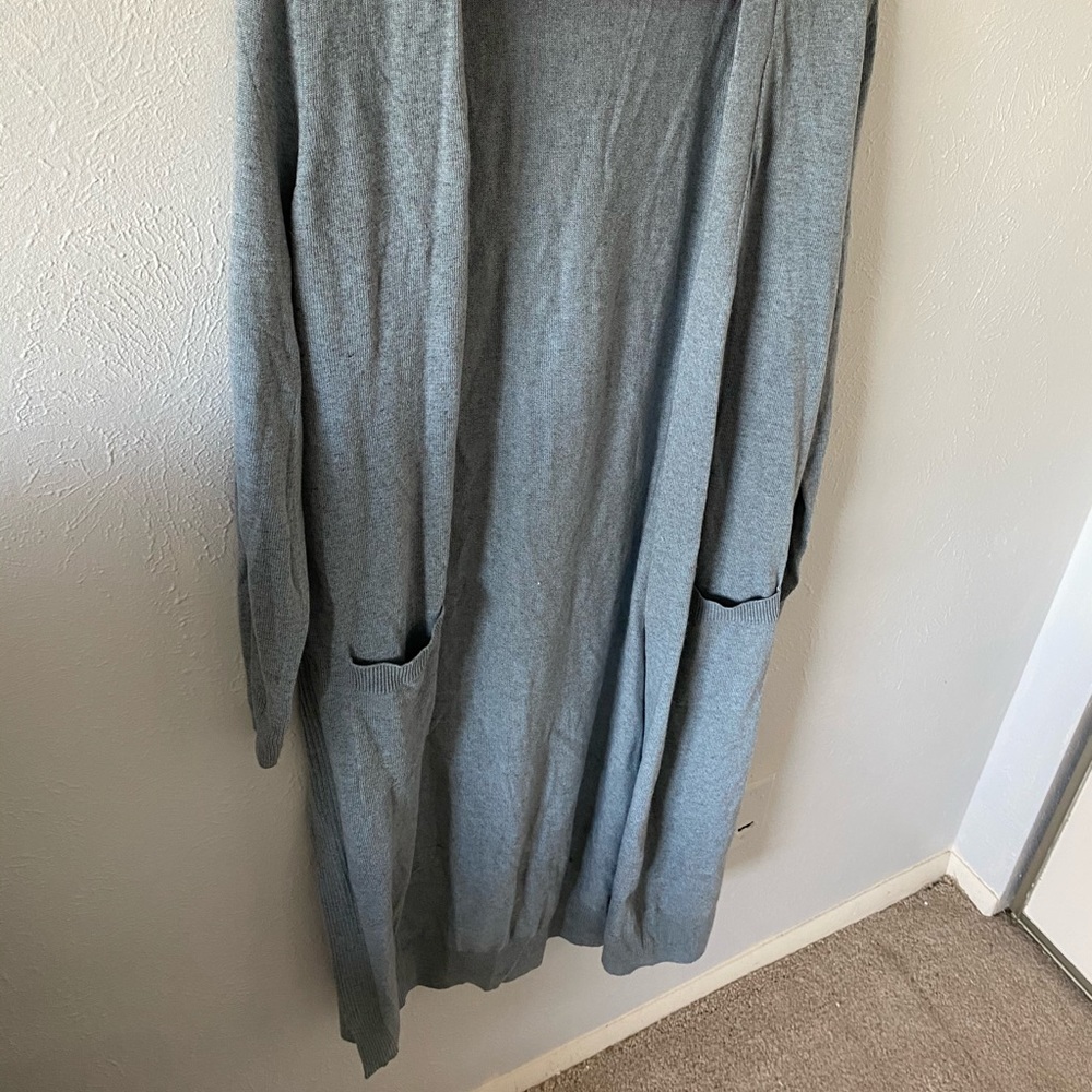 Maxi Grey Cardigan